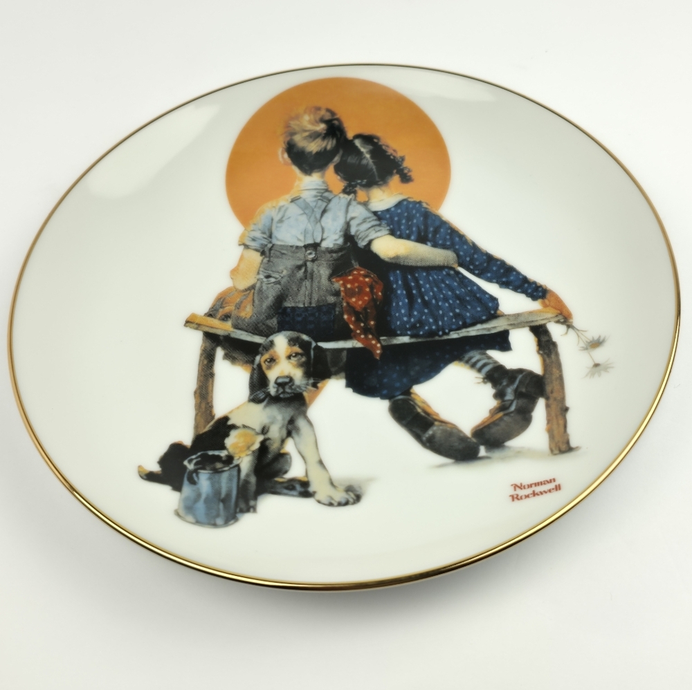 Norman Rockwell Collector's Plate - Picture 3 of 5